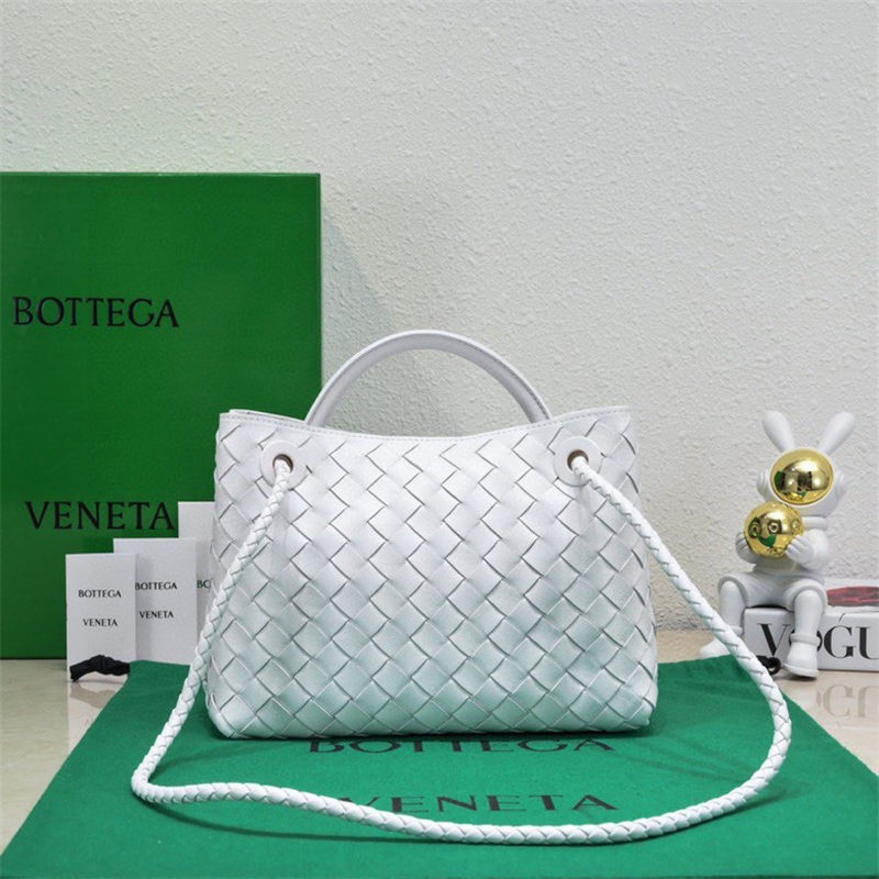 Small Andiamo Top handle bag White High