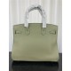 Hermes Birkin 25/30/35cm Bag Togo Leather In Sage Green WAX High