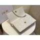 BOLSO MISS DIOR TOP HANDLE Cannage Lambskin White High