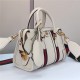 Gucci Mini canvas top handle bag 715771 White High