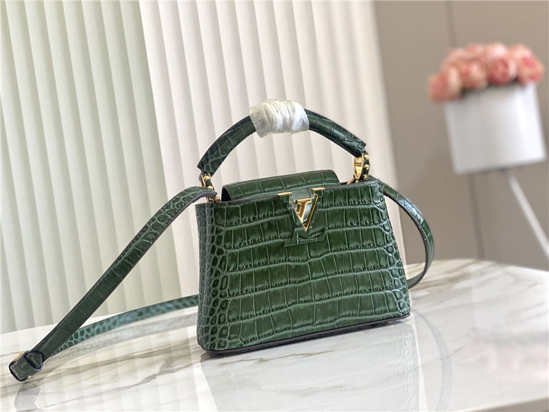 Louis Vuitton Capucines Mini Crocodile N94227 High