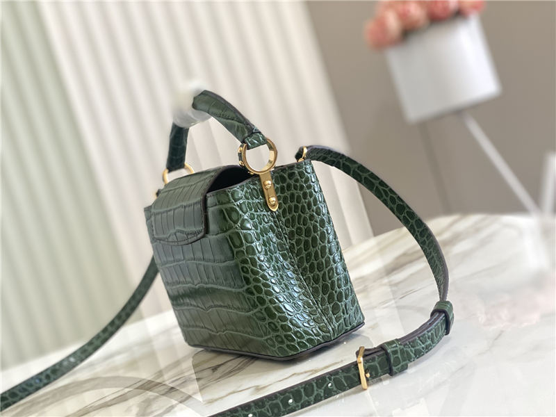 Louis Vuitton Capucines Mini Crocodile N94227 High