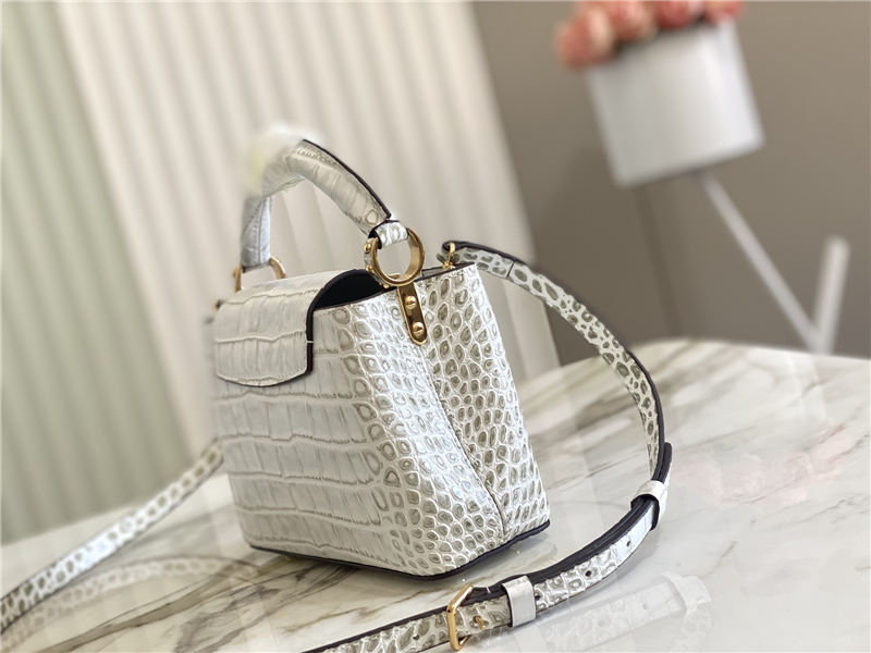 Louis Vuitton Capucines Mini Crocodile N94227 High