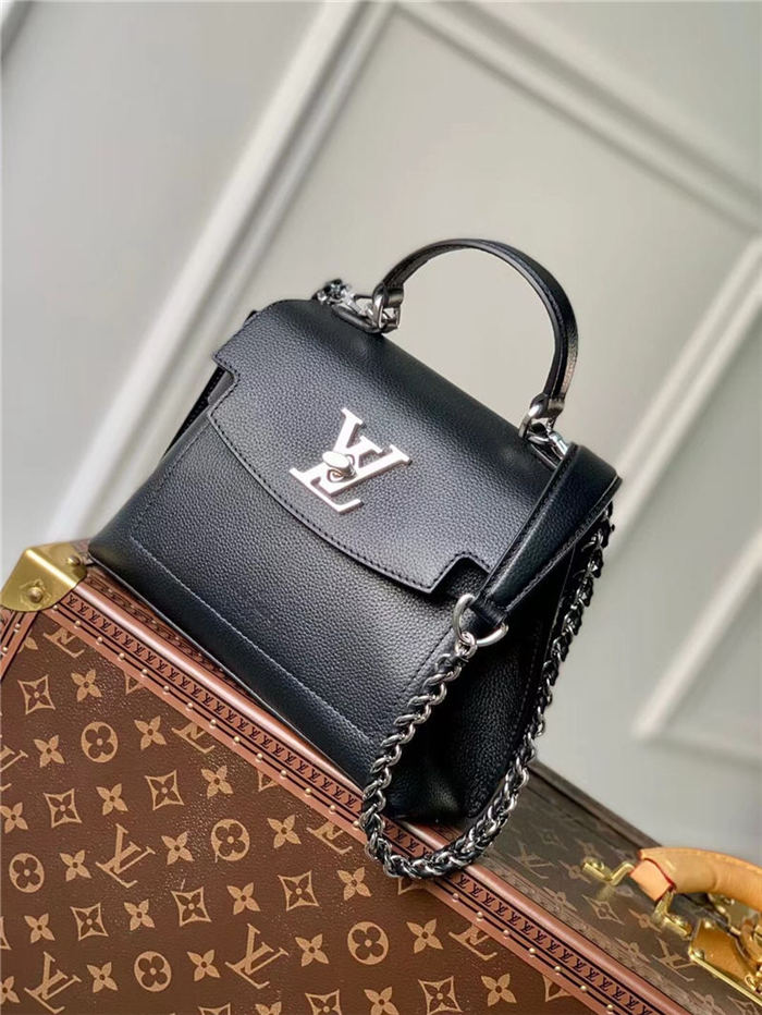 Louis Vuitton LOCKME EVER MINI Grained calf leather M20997 High