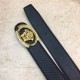 Versace MEDUSA LEATHER BELT 38mm High