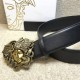 Versace MEDUSA LEATHER BELT 38mm High