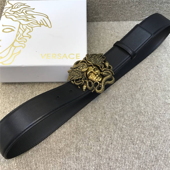 Versace MEDUSA LEATHER BELT 38mm High