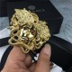 Versace MEDUSA LEATHER BELT 38mm High