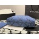 Chanel 22 MEDIUM HANDBAG Denim & Silver-Tone Metal AS3261 High