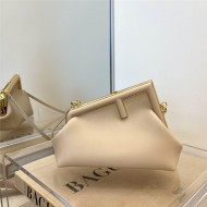 Fendi First Small Leather bag Nude High