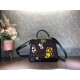 Fendi PEEKABOO ISEEU SMALL Black Lace Bag Mid