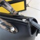 Fendi BY THE WAY MEDIUM Black leather Boston bag