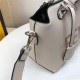 Fendi BY THE WAY MEDIUM White leather Boston bag