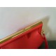 Fendi First Medium Leather Bag Red High