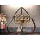 Fendi BAGUETTE raffia FF bag Brown Mid