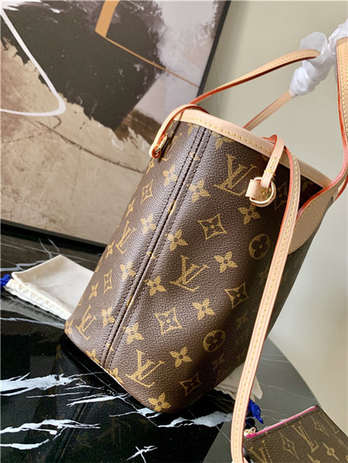 Louis Vuitton NEVERFULL PM Monogram Fuchsia High