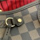 Louis Vuitton NEVERFULL PM Damier Ebene Red High