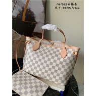 Louis Vuitton NEVERFULL PM Damier Azur Beige High