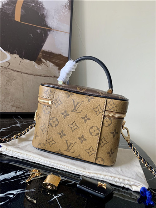 Louis Vuitton Vanity PM Bag Monogram Reverse M45165 High