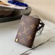 Louis Vuitton Porte Cartes Credit Pression card case Monogram High