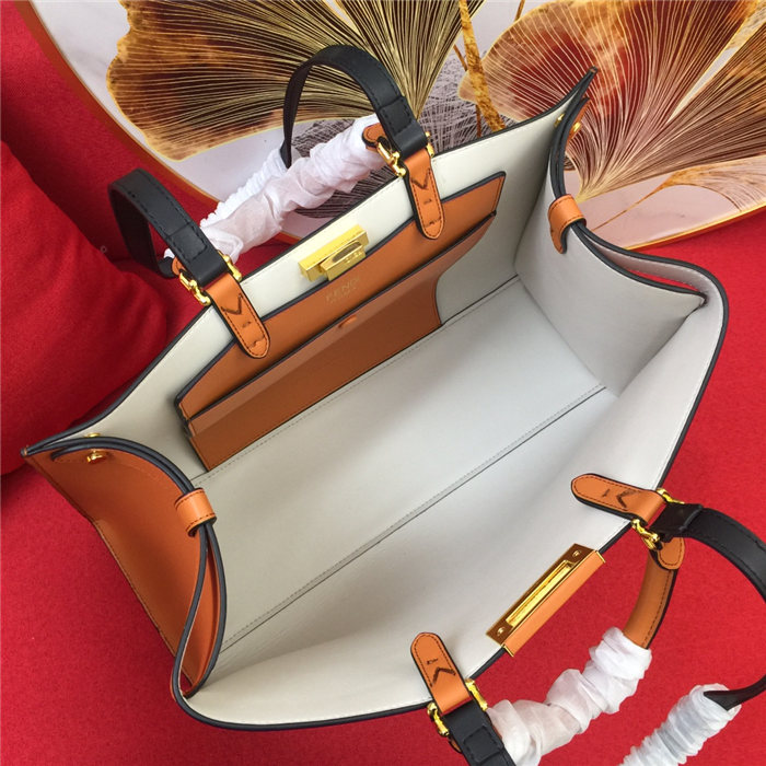 Fendi PEEKABOO X-LITE MEDIUM Bag Camel