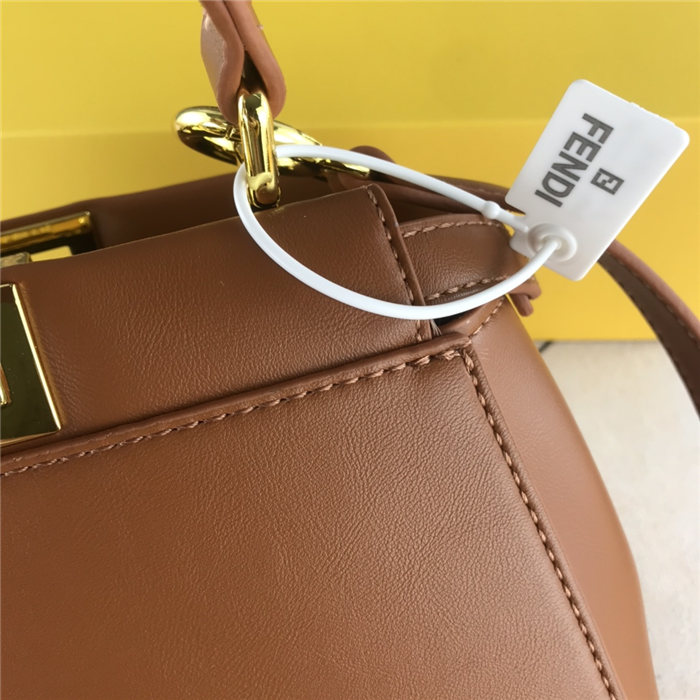 Fendi PEEKABOO Bag Camel