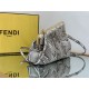 Fendi First Small python leather bag Natural High