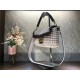 Fendi BAGUETTE Bag Interlace White Mid