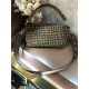 Fendi BAGUETTE Bag Interlace Khaki Mid