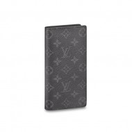 Louis Vuitton BRAZZA WALLET Monogram Eclipse High