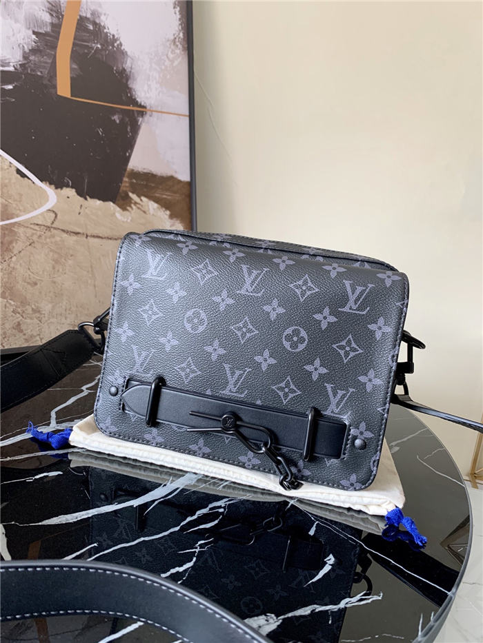 Louis Vuitton STEAMER MESSENGER Monogram Eclipse High