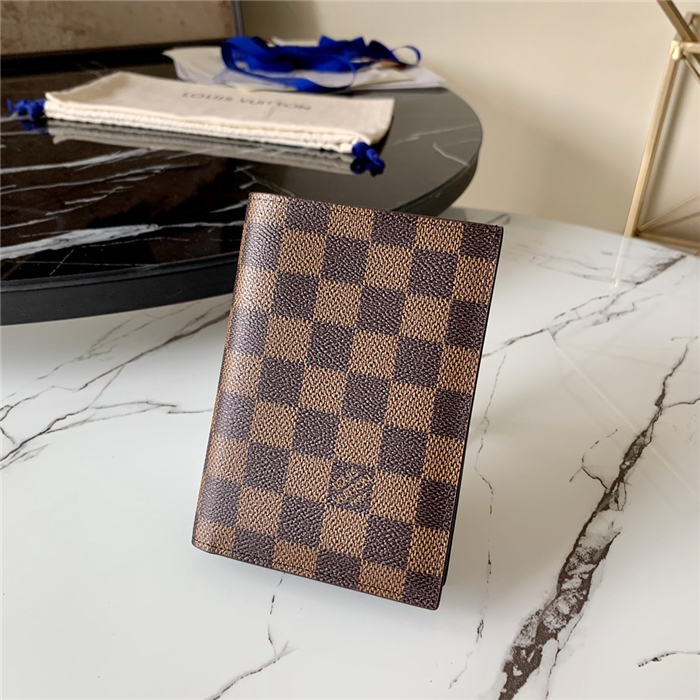 Louis Vuitton PASSPORT COVER Damier Ebene High