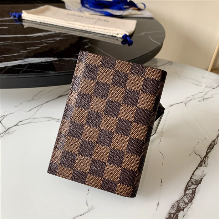 Louis Vuitton PASSPORT COVER Damier Ebene High