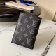 Louis Vuitton PASSPORT COVER Monogram Eclipse Minnie High