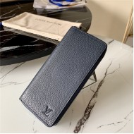 Louis Vuitton ZIPPY WALLET VERTICAL Taurillon Navy High