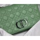 Dior LARGE CARO BAG Calfskin Green mid