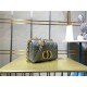 Dior SMALL CARO BAG Calfskin Grey mid