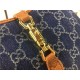 Jackie 1961 mini shoulder bag jacquard denim mid