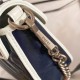 GG Marmont mini top handle bag Navy mid