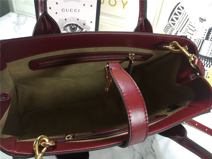 Jackie 1961 medium tote bag Burgundy mid