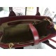 Jackie 1961 medium tote bag Burgundy mid