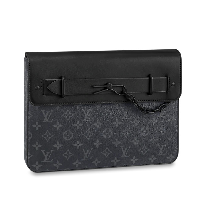 Louis Vuitton POCHETTE STEAMER Monogram Eclipse High