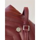 LOULOU TOY BAG IN MATELASSÉ "Y" LEATHER Wine mid