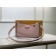 Louis Vuitton EASY POUCH ON STRAP Epi Rose Ballerine Pink High