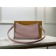 Louis Vuitton EASY POUCH ON STRAP Epi Rose Ballerine Pink High