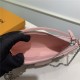 Louis Vuitton EASY POUCH ON STRAP Epi Rose Ballerine Pink High