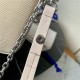 Louis Vuitton EASY POUCH ON STRAP Epi Quartz White High