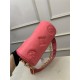 Louis Vuitton PAPILLON BB Quilted and embroidered smooth calf leather Dragon Fruit Pink M59826 High