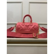 Louis Vuitton PAPILLON BB Quilted and embroidered smooth calf leather Dragon Fruit Pink M59826 High