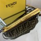 Fendi FIRST SMALL Fabric bag Coffee High